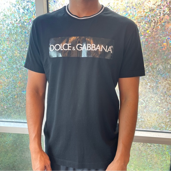 Dolce & Gabbana black t-shirt size 50 - Picture 4 of 6